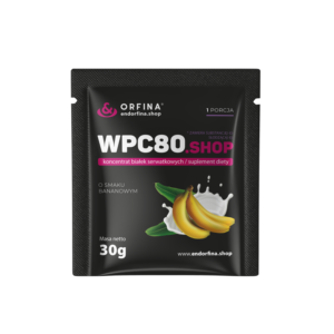 WPC80.SHOP odżywka białkowa bananowy 750g