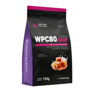WPC80.SHOP odżywka białkowa karmelowy 750g