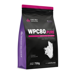 WPC80 odżywka białkowa pure 750g