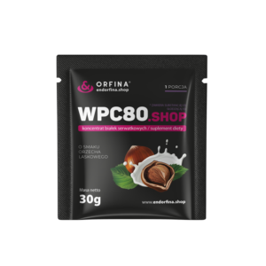 WPC80 odżywka białkowa orzech laskowy 750g