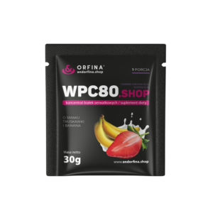 WPC80 truskawkowo – bananowy 30g