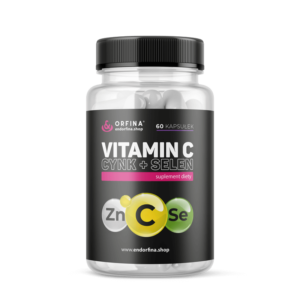 Vitamin C Cynk + Selen 60 kapsułek
