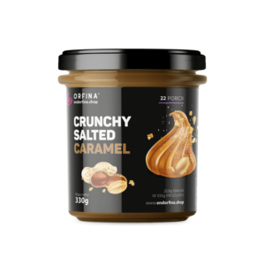 Krem orzechowy – 100% Crunchy Salted Caramel (masło orzechowe) 330g